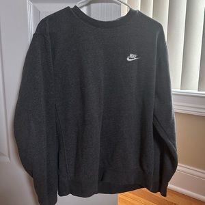Nike Heather Grey Crewneck